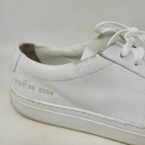 Common Projects Sneakers Womens EU36 US6 Original Achilles White Leather Casual - Picture 13 of 13